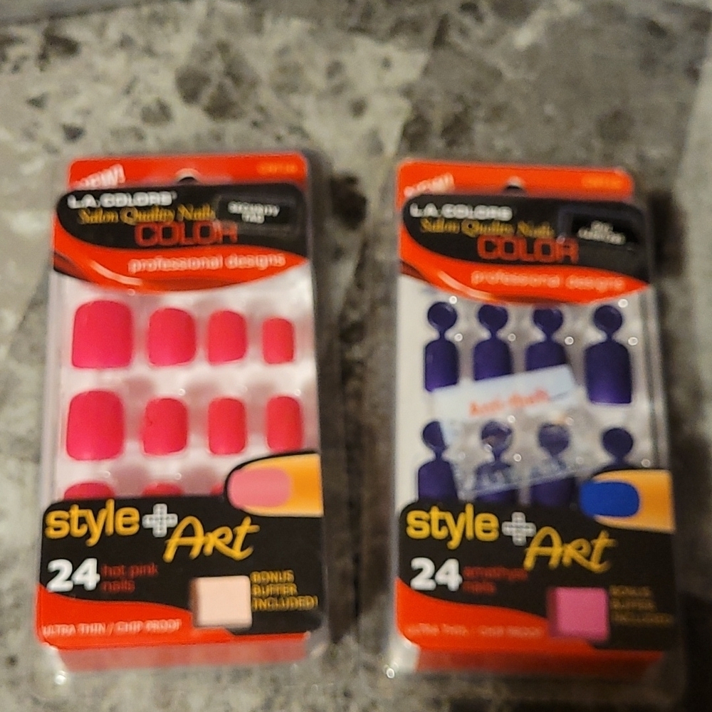 LA Colors Press-on nails